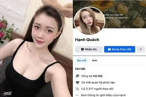 Lộ clip Em gái Hạnh Quách Địt bạn trai siêu đỉnh mới nhất